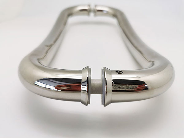 SS304 SS201 Bathroom Sliding Door Accessories Shower Glass Door Handle PSS Finish