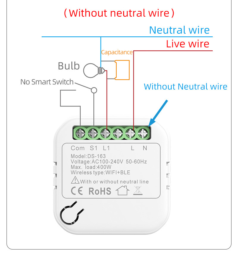 10A WiFi DALI Bus Power Supply Tuya Remote Control Alexa Google Home