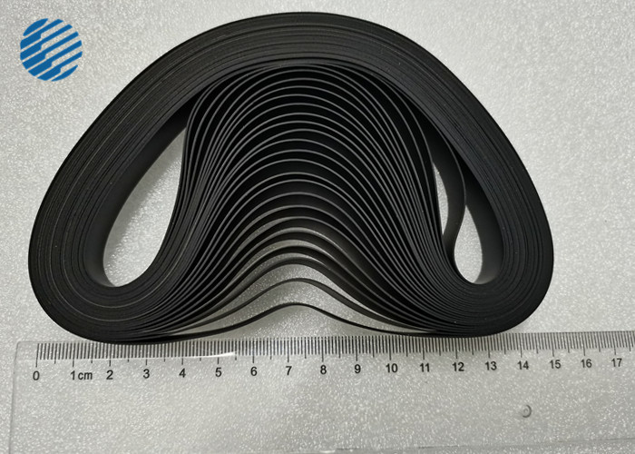 Black 0090019385 NCR Flat Flex Conveyor Belt Upper For Transport