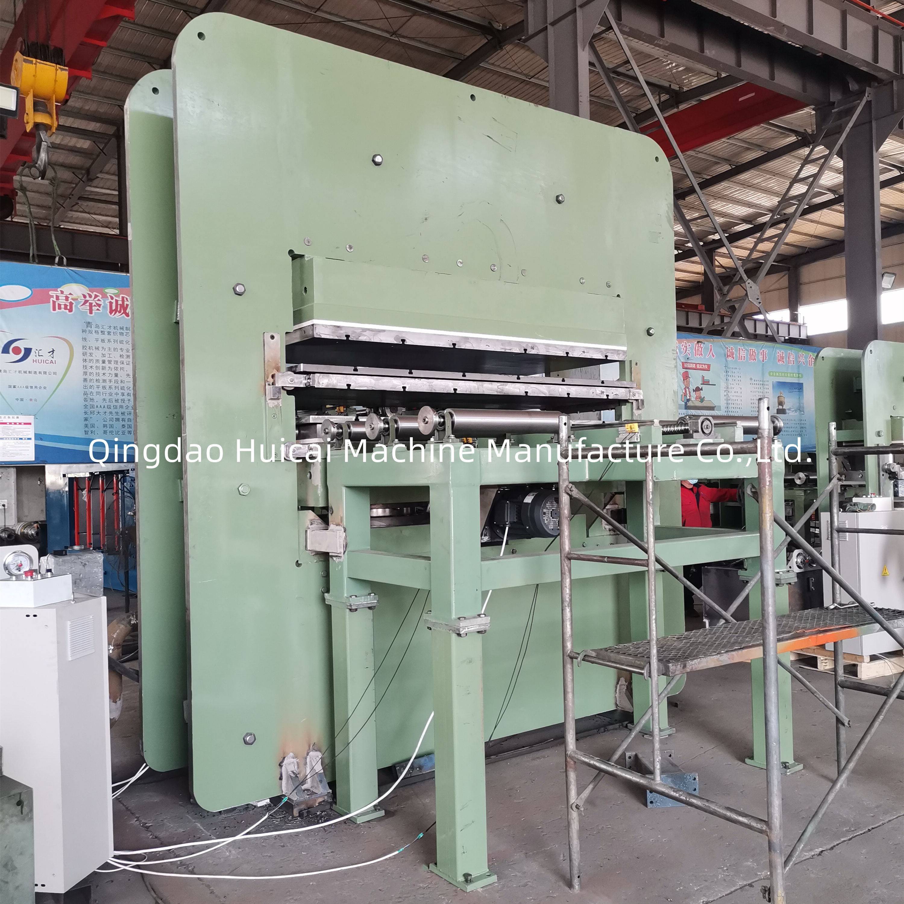 10 MN Nominal Molding Power Solid Tyre Press Machine for Advanced Manufacturing Plant