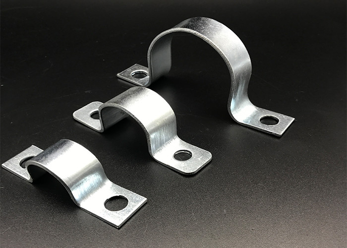Custom Size 1-1/4'' Galvanized Steel Conduit Saddle Clamps