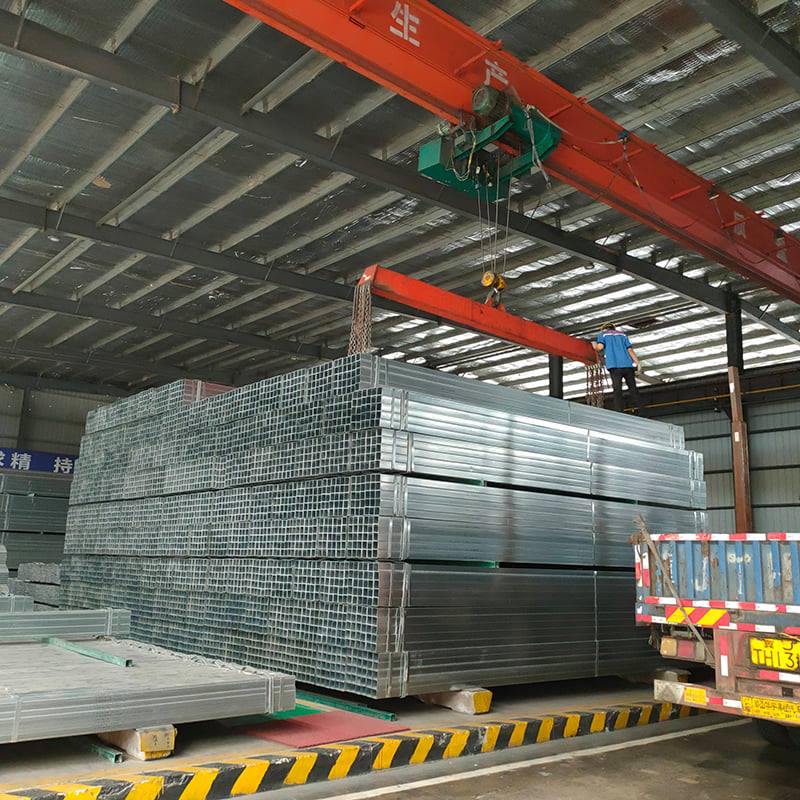 1.0425 Carbon Steel Tube 125x125 Galvanized Square Tube 1x1 Inch