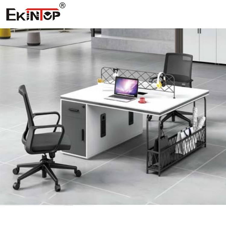 Computer 4 Person Workstation , Convertible Modular Workstation Furniture