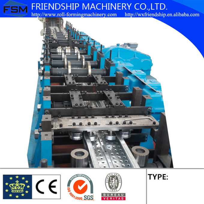 100 mm - 600 mm Width Cable Tray Roll Forming Machines with High Forming Speed 1.5-2.5mm GI Steel