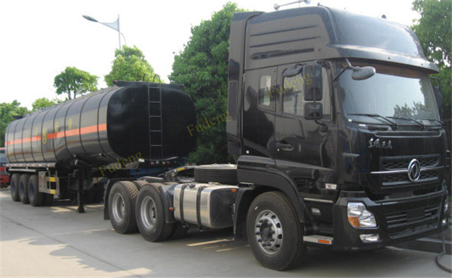 Bitumen / Liquid Asphalt Trailers With Volume Optional WABCO Valve