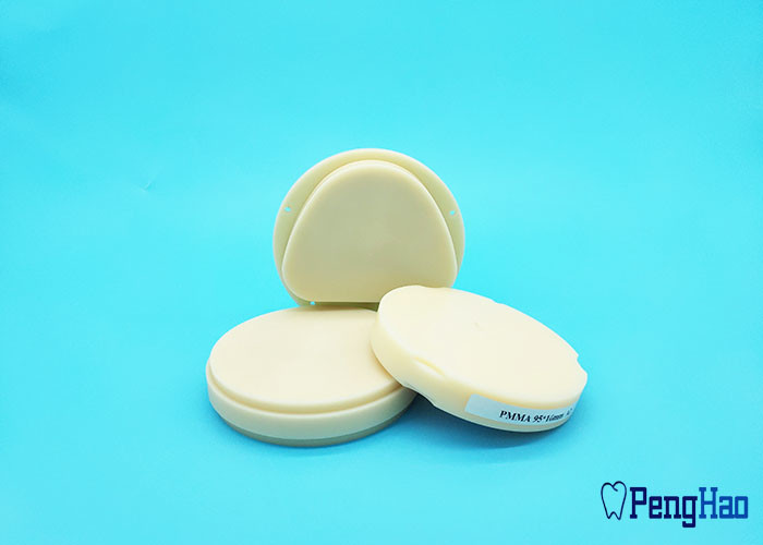 Multi Layer Dental PMMA Block 98mm 95mm 71mm Optional For CAD CAM System