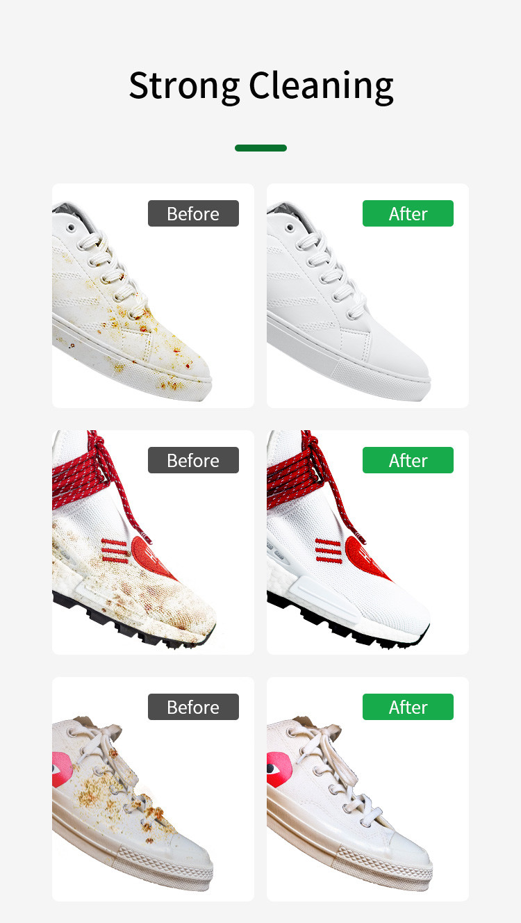 Sport Shoe Nubuck Cleaner Conditioner Car Leather Shoe cleaning Travel Kit for Sneakerhead
