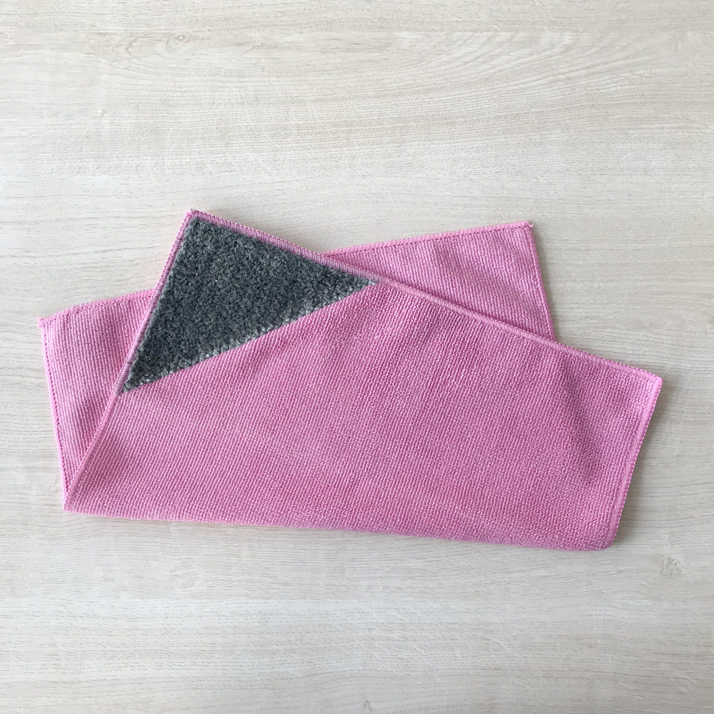 New style with scrape kitchen microfiber easy washing towels 40cm* 40cm OEM in China