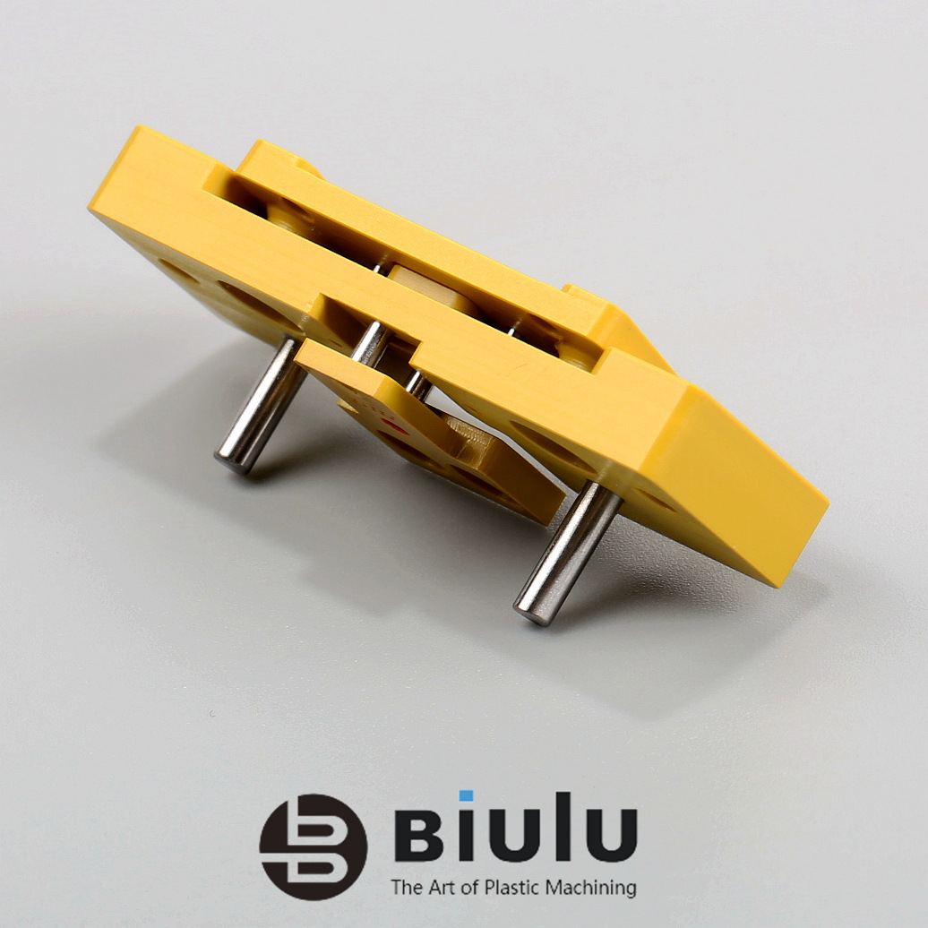 Micro Machining Customized PU Parts PTFE / Peek CNC Plastic Machining