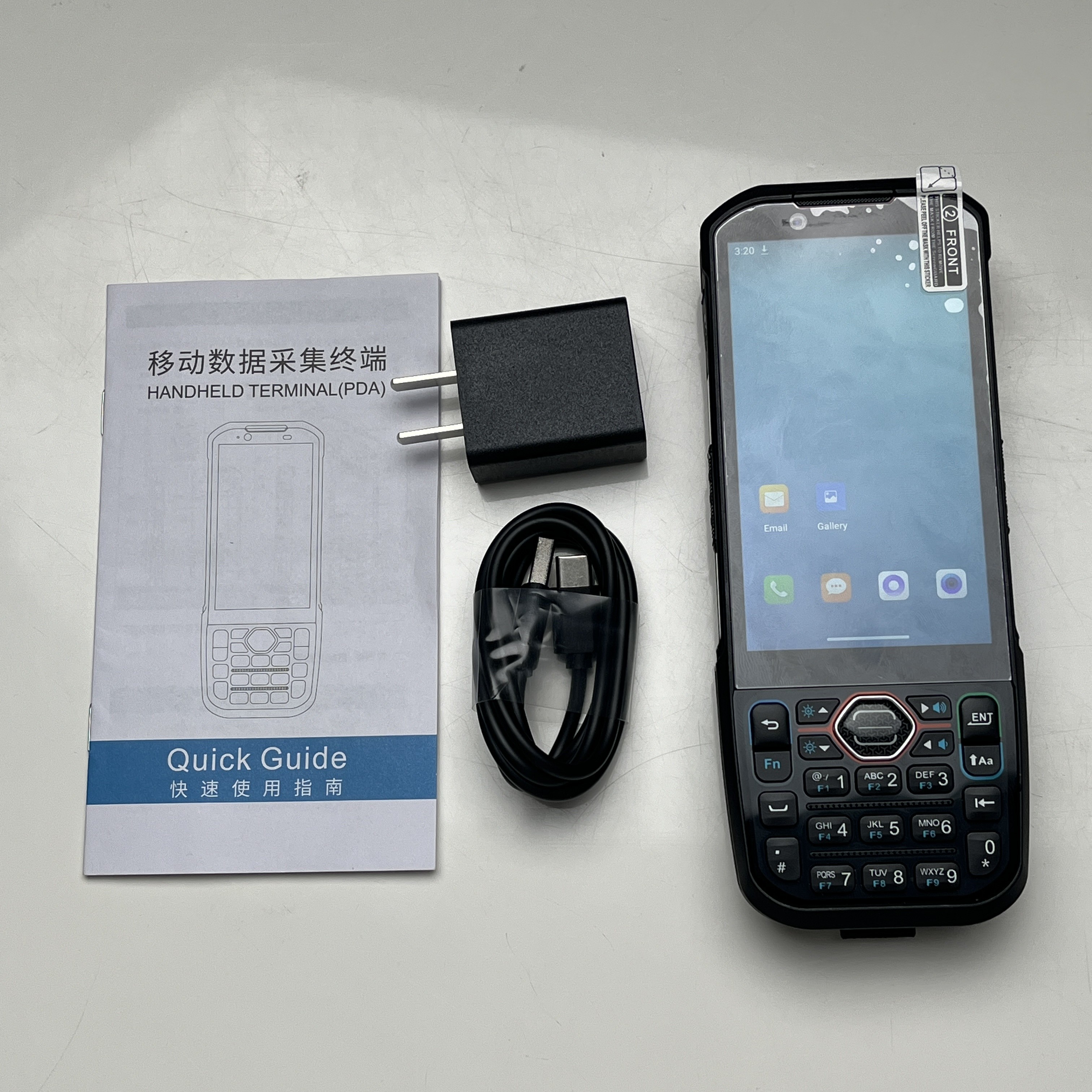 Buy cheap IP67 Data Collector Android 13 Handheld Data Terminal 4.2 Inch With 3.8V 5200mAh Battery product