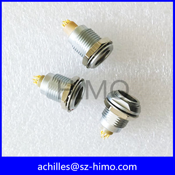 Replaceble with lemo push pull circular connectors 2 to 24 pins ECG.1B.305.CLL