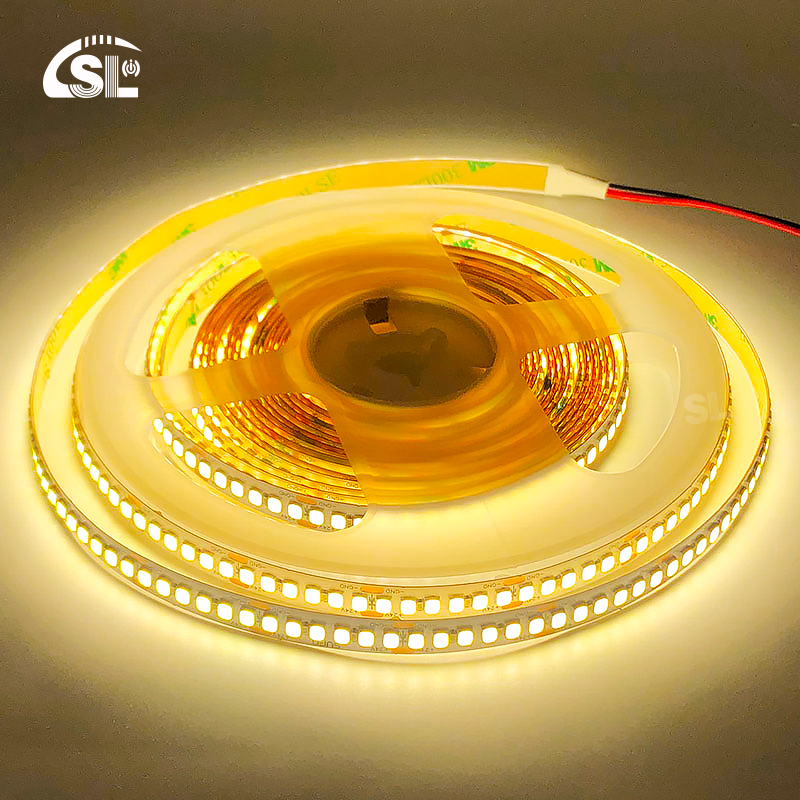 DC12V 24V SMD2835 Electroplate PCB 240Ds 8mm Ra 80 4000K LED Light Strip for Residential