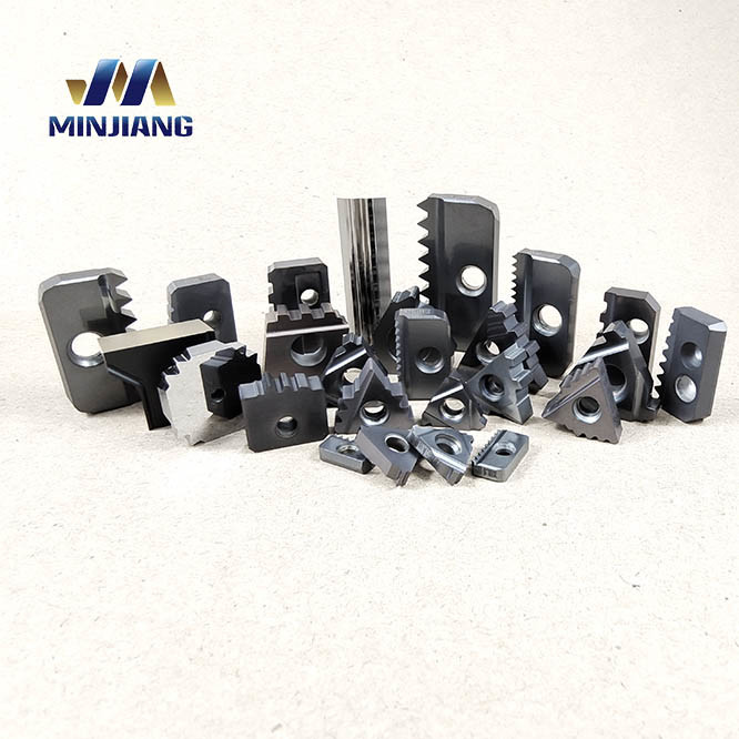 ISO Carbide Threading Inserts Turning Tools For Steel Pipes Surface Cutting
