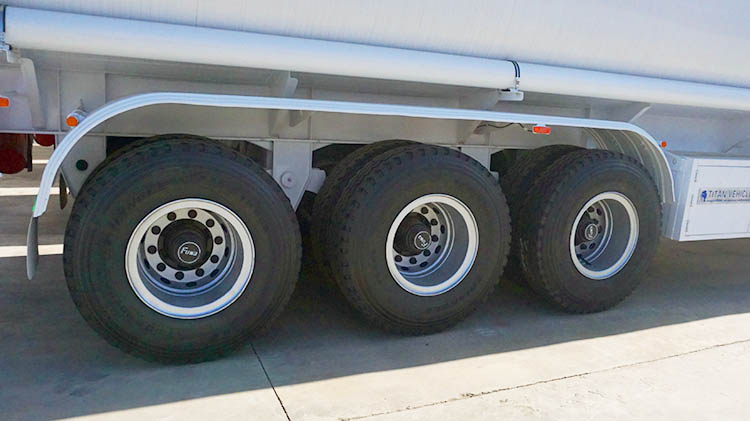 TITAN 3 Axle 45000 Liters Fuel Tank Semi Trailer for Sale in Guyana
