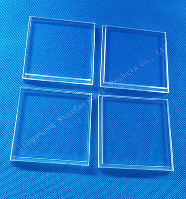 Customized Corrosion Resistant Fused Quartz Step Plate For Experimental