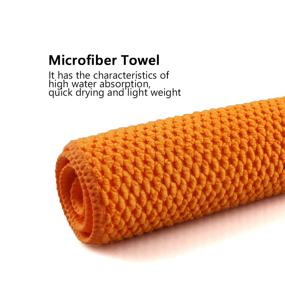 Microfiber 30*30cm Car Clay Towel With BSCI Certification Square Shape