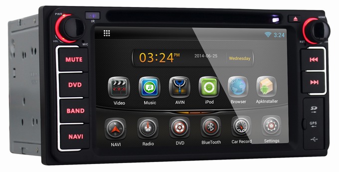 Ouchuangbo Android 4.2 Auto DVD GPS Player for Toyota Echo /Hiace /4runner Navi Multimedia System OCB-8819B