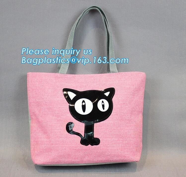 Natural Burlap Tote Shopping Bags Reusable Jute Bags with Full Gusset with Handles Laminated Interior tote shopper pack