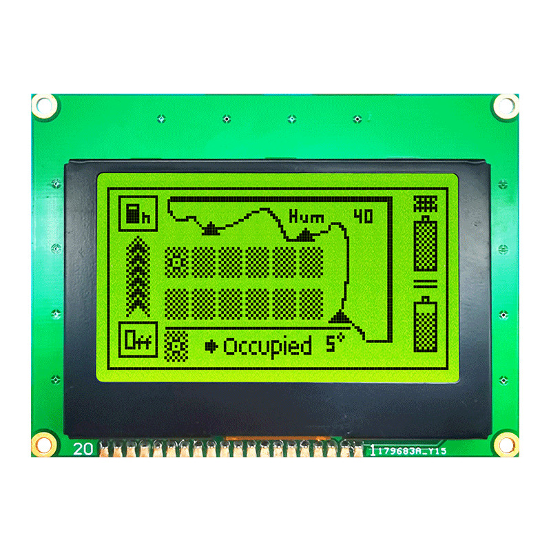 STN Blue Display LCD Graphic Module 128x64 Built In ST7565R Cortrol