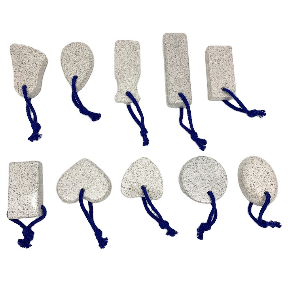 Foot Scrub Natural Lava Pumice Stone Cracked Heels Foot File