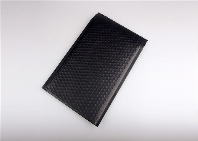 Heat Seal Matte Metallic Bubble Mailers 4"X8" #000 Moisture Resistant For Packaging