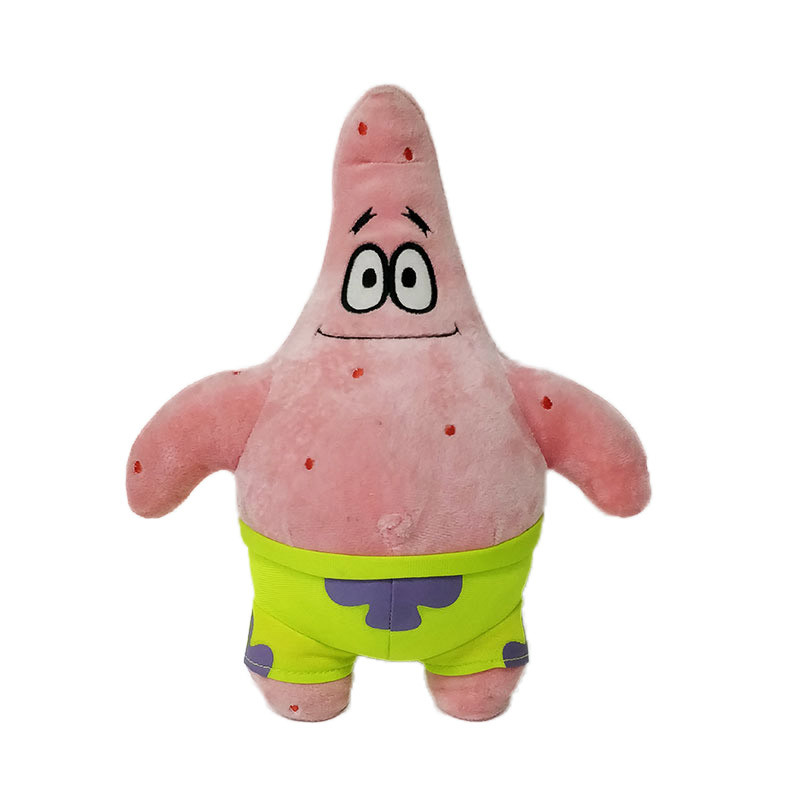 40cm Patrick Star Plush Pillow ISO9001 Patrick Star Stuffed Toy For Kids Birthday