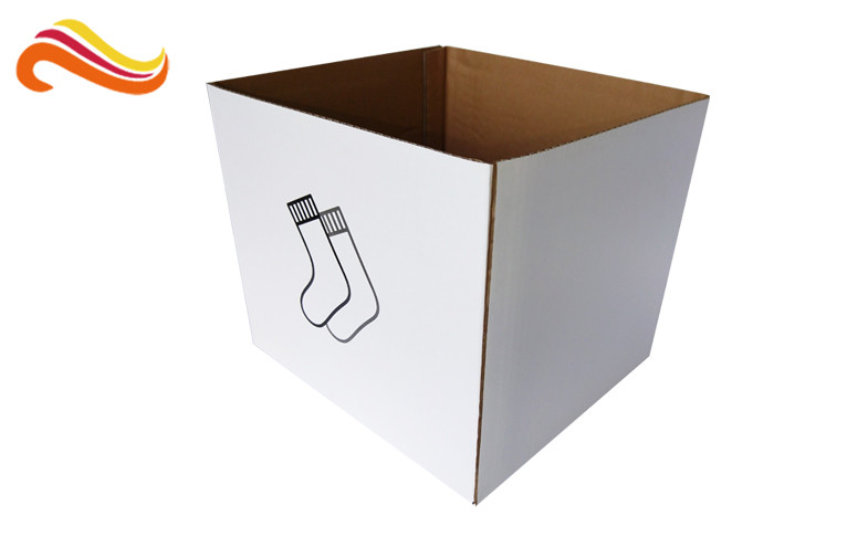 Flat Pack Folding Corrugated Cardboard Shipping Box Eco Friendly Home Appliance