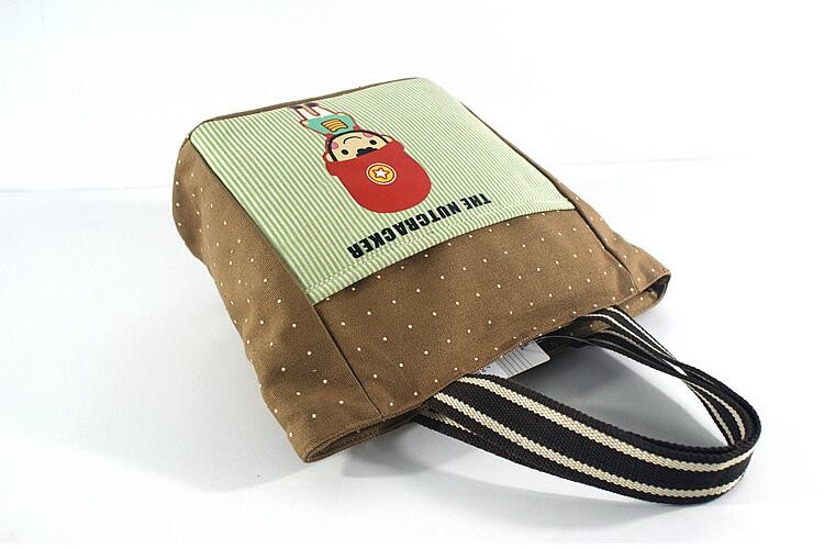 Recycle Organic Eco Canvas Bags Travel Tote Bags Gravure Printing