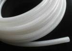 Food Grade Transparent Silicone Tube / Silicone Hose Reinforce With Polyester