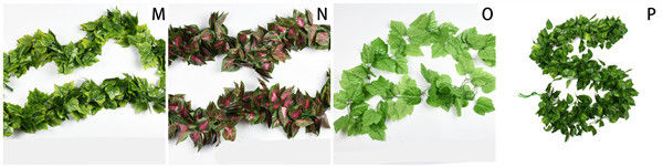 2.3m Fake Ivy Leaves Garland Vine Creeper Grape Foliage Carton Packing
