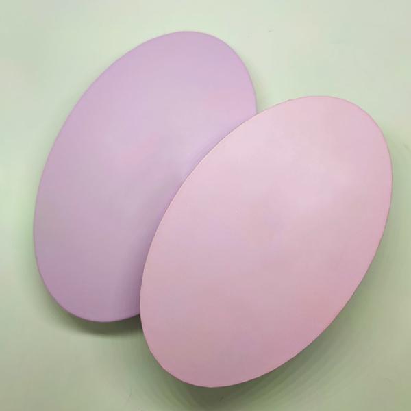 Oval Shape Recycled Paper Gift Boxes For Beauty Products Elliptic Cute Gift