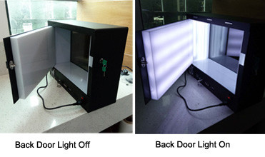 43 Inch Transparent Touch Screen Lcd Display Screen/Digital Showcase With Tempered Glass Lcd Display