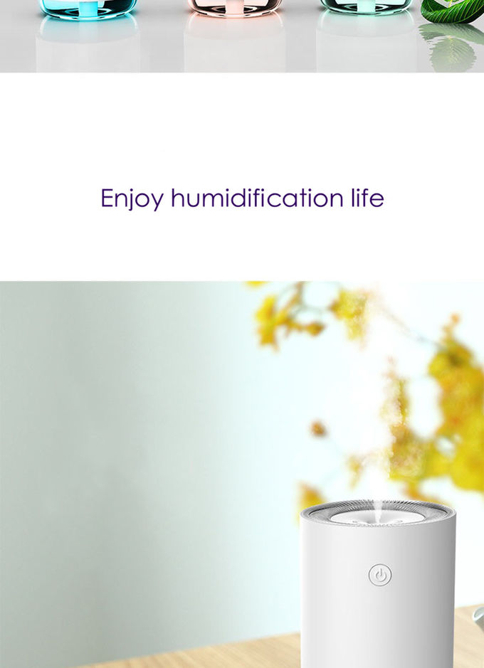 255ML Ultrasonic Air Humidifiers 7 Color Lights Portable Mini Car USB Essential Oil Humidifier