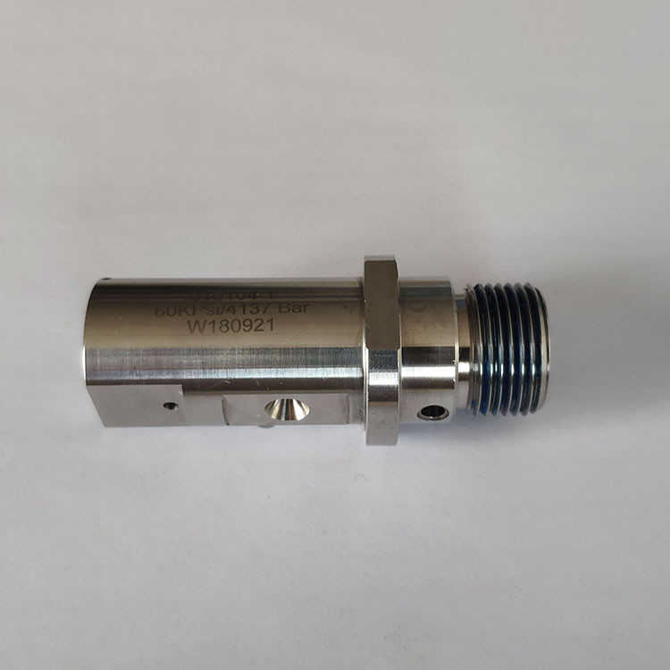 Durable 010104-1 Water Jet Cutter Parts 60k High Pressure On Off Valve Body