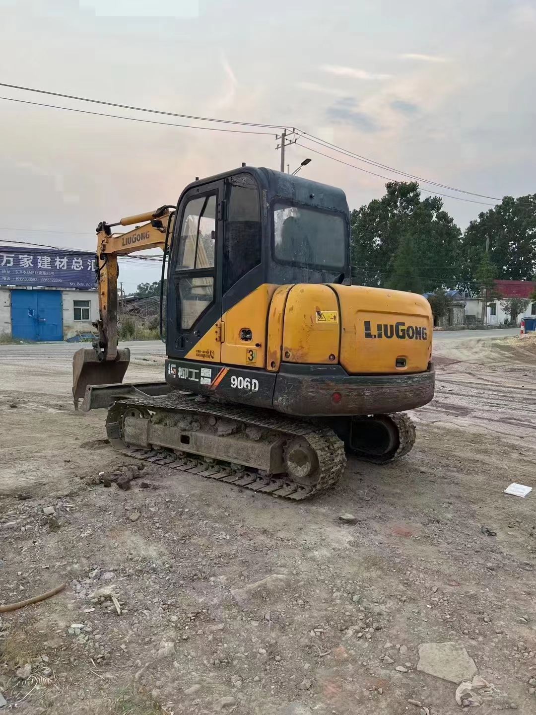 9017F ZTS 1.8Ton Mini Crawler Excavator By Liu Gong 46.3kW Machine Weight 7500Kg