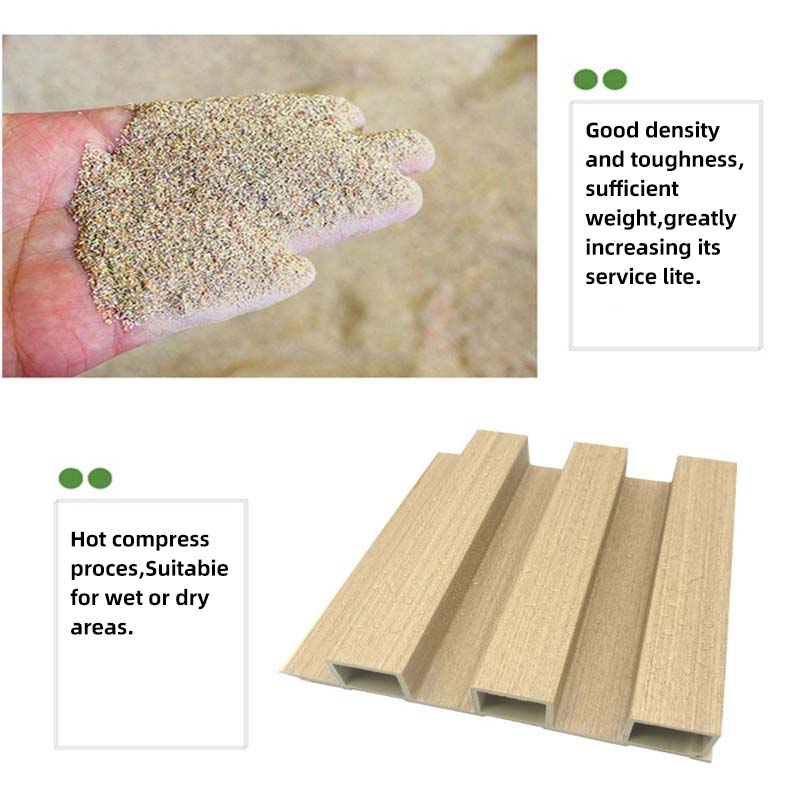 Customized Size PWC Wall Paneling Plastic Sheet de PVC Efecto Madera for SPC Wall Panel