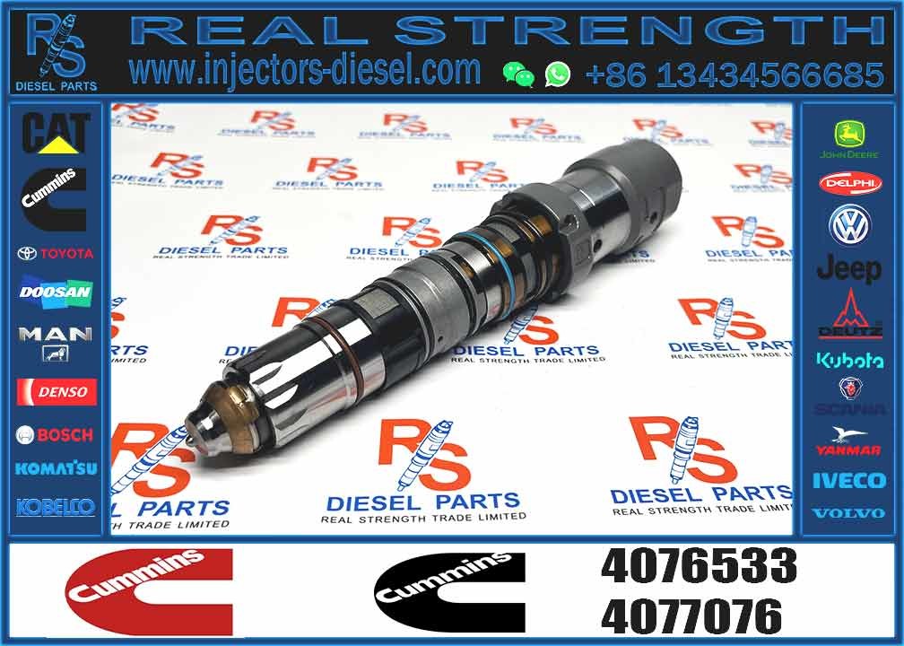Truck Tractor Excavator Diesel Engine Spare Part QSK23 QSK60 QSK19 6D170 Fuel Injector 4902827 4077076 4062090