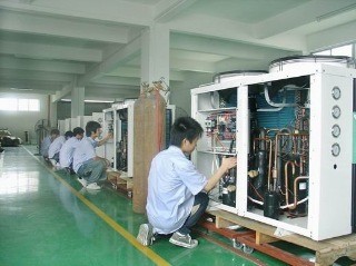 Promotion High Temperature Air Source Heat Pump Top Blowing 20P Machine