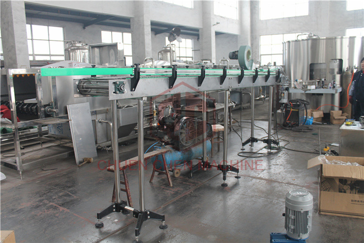 Semi - Automatic Plastic Bottle Unscrambler For Pet Bottle Filling And Capping Machine