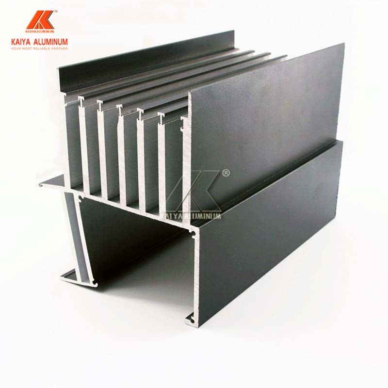 6063 T5 Aluminum Window Extrusion Profiles Sun Room Frame Material 0.8mm