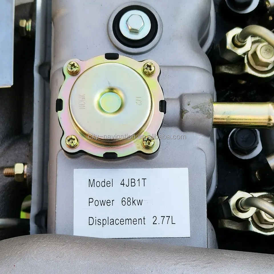 2.8L Engine Displacement Isuzu Pickup 4JB1 4JB1T Diesel Engine Assembly 100% Tested