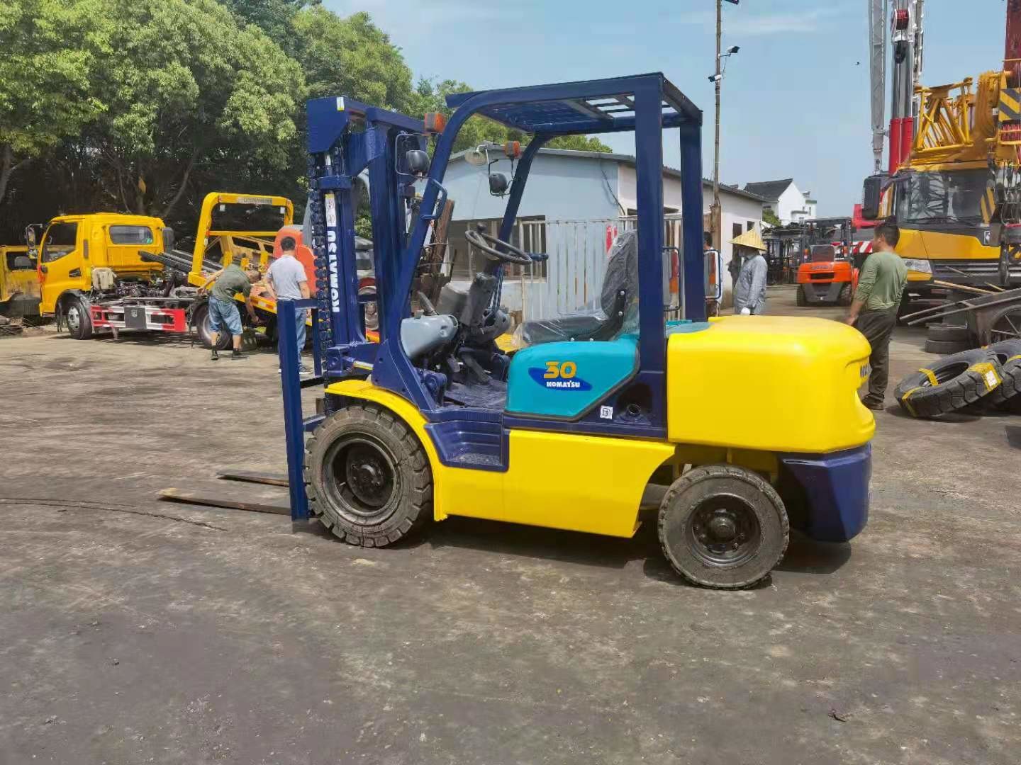 Komatsu FD30-14 Second Hand Diesel Forklift 3 Ton