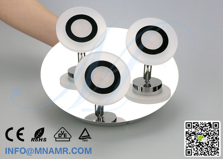 China Supplier 15Watt Surface Mounted Round LED Ceiling Light AC 110V 120V 130V 220V 230V 240V
