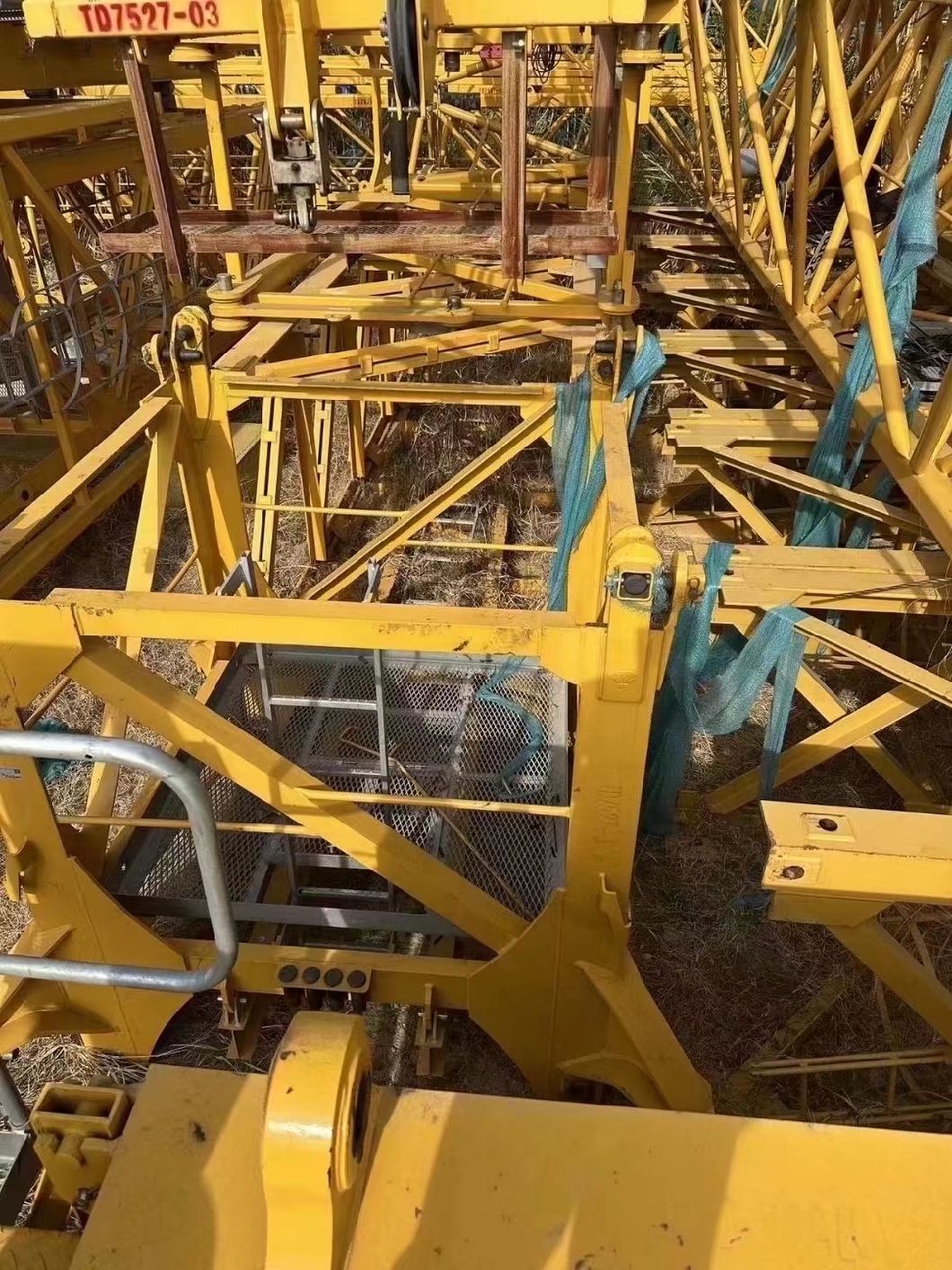 Tower Crane (W7527-16) Maximum Terminal Lifting up to 16 Tons, Factory Direct Sales