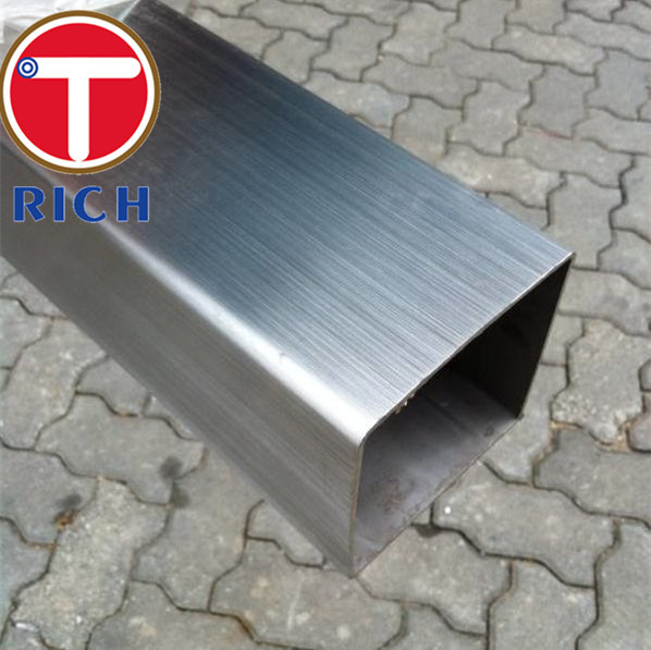 ASTM A312 Stainless Steel Rectangular Tubing For Construction And Decoration