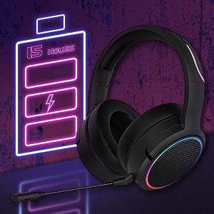2.4G BT USB-C Wireless Noise Cancelling Gaming Headset For PC PS4 PS5 Playstation 4 5
