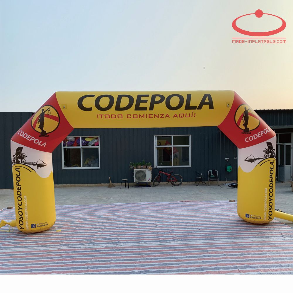 Waterproof Events Inflatable Advertising Arch Oxford Cloth Size 5m