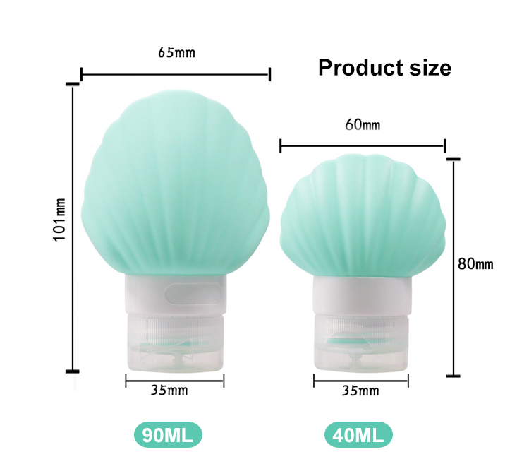 Inside Engraving 90ml Food Grade Silicone Squeeze Bottle