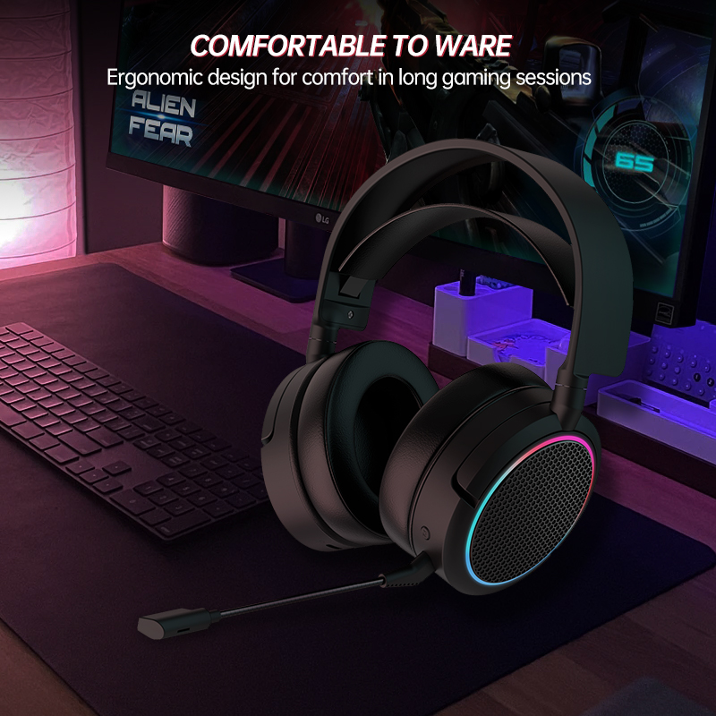 Logitech Compatible 2.4G Wireless Gaming Headset X3 Pro 2nd Edition With Mic LED