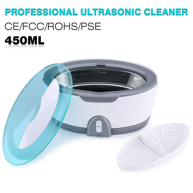 SONIC Vibrating Jewelry Small Ultrasonic Cleaner 40kHz 35W 600ML 12 Months Warranty